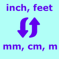 inch to cm converter tool