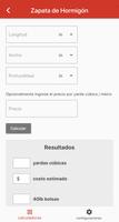 Calculadora de Hormigón captura de pantalla 1