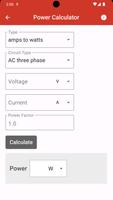 Electrical Calculator Plus capture d'écran 3