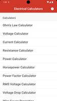 Electrical Calculator Plus Poster