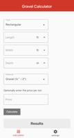 Gravel Calculator الملصق