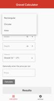Gravel Calculator تصوير الشاشة 1