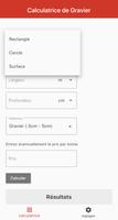 Calculatrice de Gravier capture d'écran 1