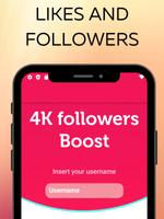 5K Followers -- real Instagram followers plakat