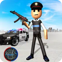 Stickman Police Hero Crime アプリダウンロード