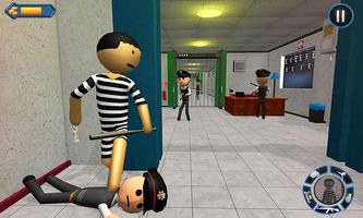 Stickman Police Hero Crime โปสเตอร์