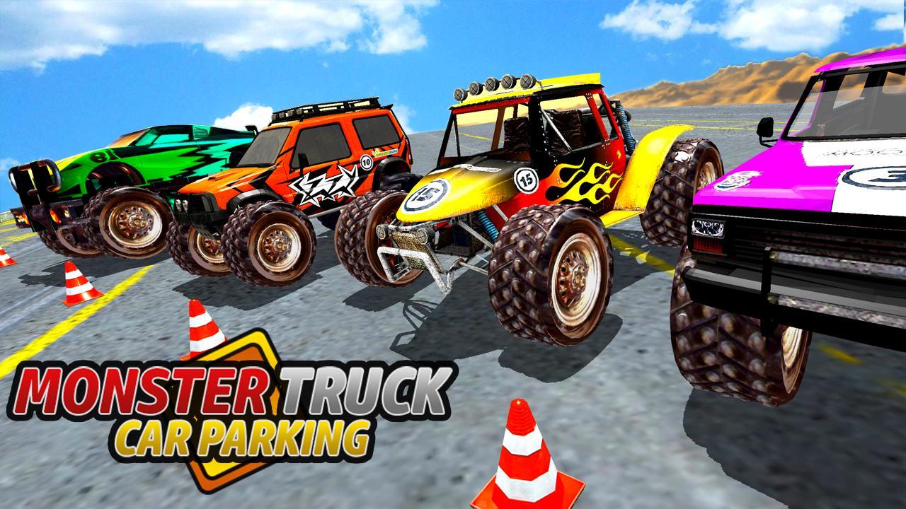 Monster Truck Car Parking Driving Simulator For Android - roblox having a monster truck race in vehicle simulator