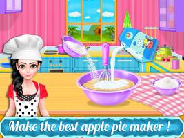 Apple Pie dish cooking Game Plakat