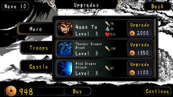 Three Kingdoms Defense تصوير الشاشة 1