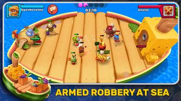 Food Fight Online syot layar 1