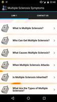 Multiple Sclerosis Symptoms 海报