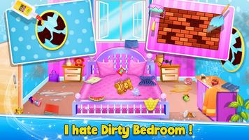 Messy Room - Home Cleanup Game capture d'écran 2