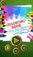 Coloring Pages - Sketchbook art therapy poster