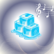 Ice cube sound icon