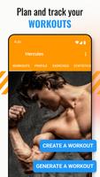 Workout Planner & Gym Trainer syot layar 1