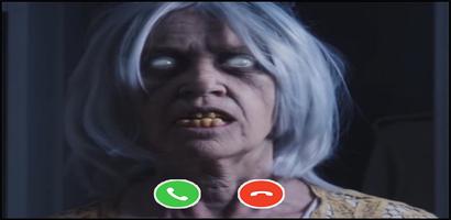 Scary Granny Video Call ảnh chụp màn hình 2