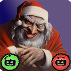 Evil Santa Claus Video Call Zeichen