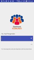 Dashboard Komuniti V3 Affiche