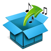 Extraer audio de vídeo icono