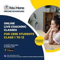 Edu2Home - India's No. 1 Online Schooling | CBSE पोस्टर