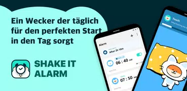 Shake-it Alarm & Schrittzähler