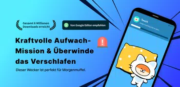 Shake-it Alarm & Schrittzähler