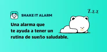 Alarma Shake-it -Alarma, Reloj