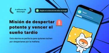 Alarma Shake-it -Alarma, Reloj
