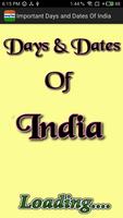 Important Days in India Affiche