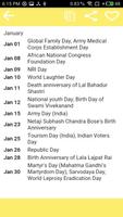 Important Days in India capture d'écran 1
