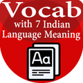 Vocab with 7 Indian Language m