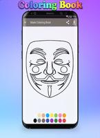 Mask Coloring Book screenshot 2