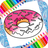 Dessert Coloring Book
