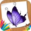 How to Draw Butterfly - Step b