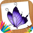 How to Draw Butterfly - Step b APK
