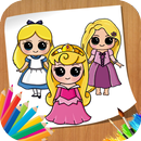 How to Draw Cute Princess - Learn Drawing APK