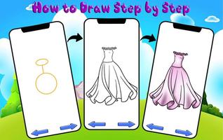 How to Draw Dress imagem de tela 1