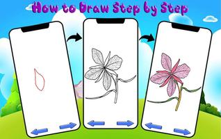 How to Draw Flower capture d'écran 2