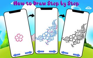 How to Draw Henna постер