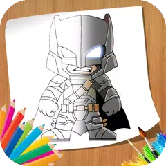 How to Draw Superheroes - Learn Drawing XAPK download