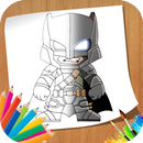 How to Draw Superheroes - Learn Drawing APK