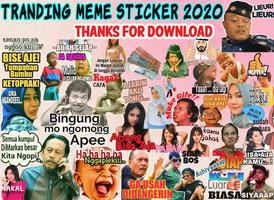 Kumpulan Sticker Lucu Keren Meme Stickers Maker imagem de tela 3