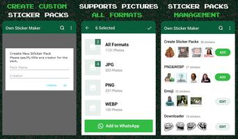 Kumpulan Sticker Lucu Keren Meme Stickers Maker imagem de tela 2