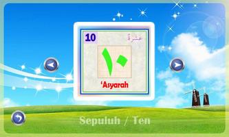 2 Schermata Belajar Angka Arab
