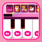 Kids Pink Piano ikona