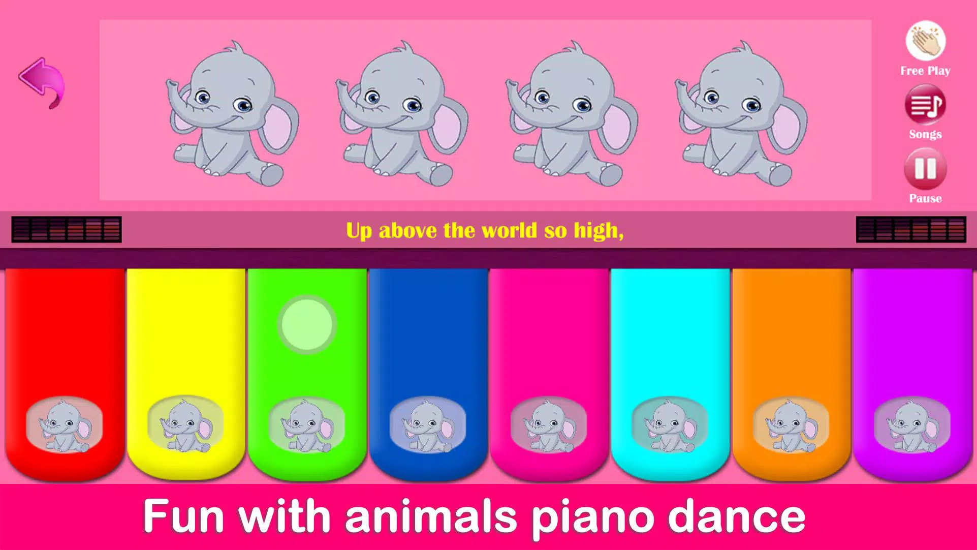 Kids Pink Piano