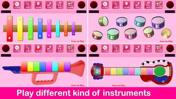 Kids Pink Piano 截图 2