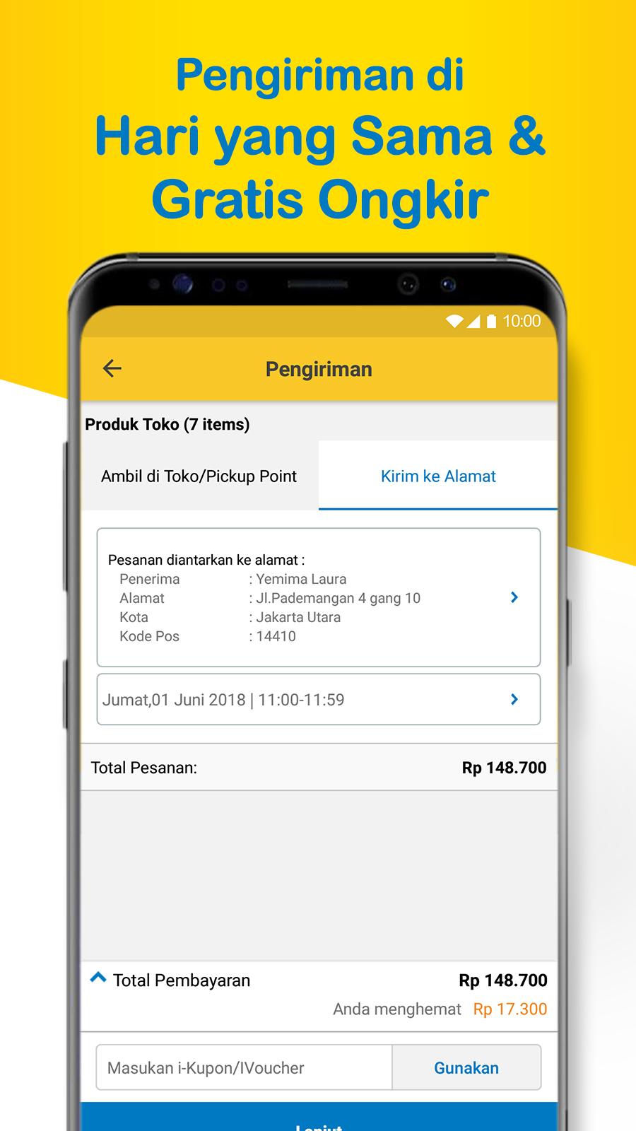Klikindomaret Belanja Online Apk 20 12 3 00 Fur Android Herunterladen Die Neueste Verion Von Klikindomaret Belanja Online Apk Herunterladen Apkfab Com