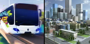 Indonesia Heavy Bus Simulator 2019:Free City Tour