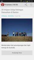 Berita Indonesia - RSS Reader تصوير الشاشة 2